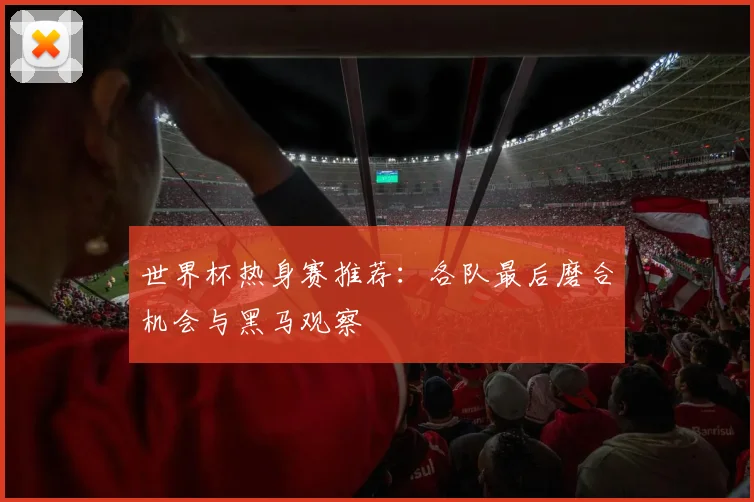 世界杯热身赛推荐:各队最后磨合机会与黑马观察